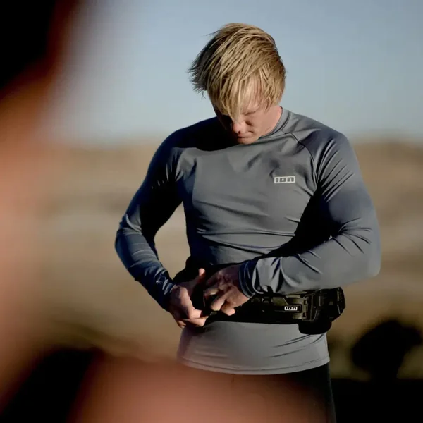 Lycra ion rashguard ls slate blue