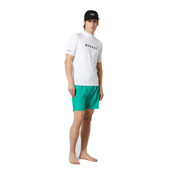 LYCRA MYSTIC STAR MANCHES COURTES Junior BLANC