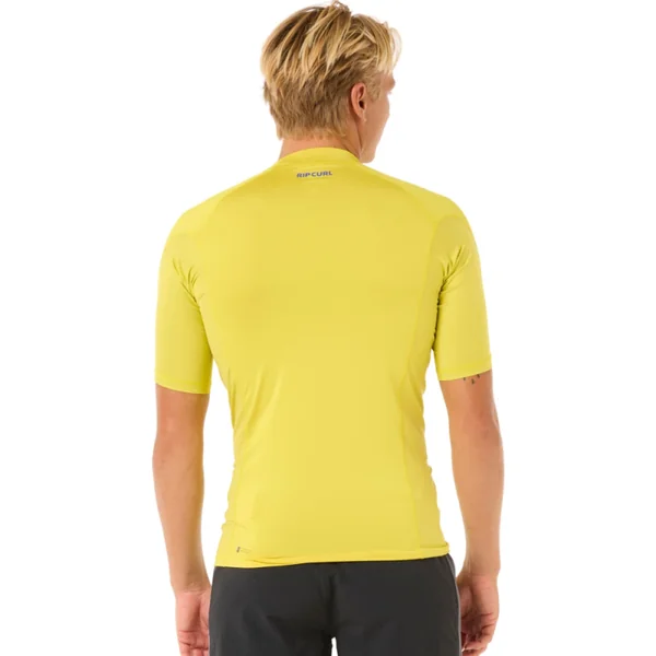 Lycra RIP CURL WAVES Manches Courtes UPF Jaune