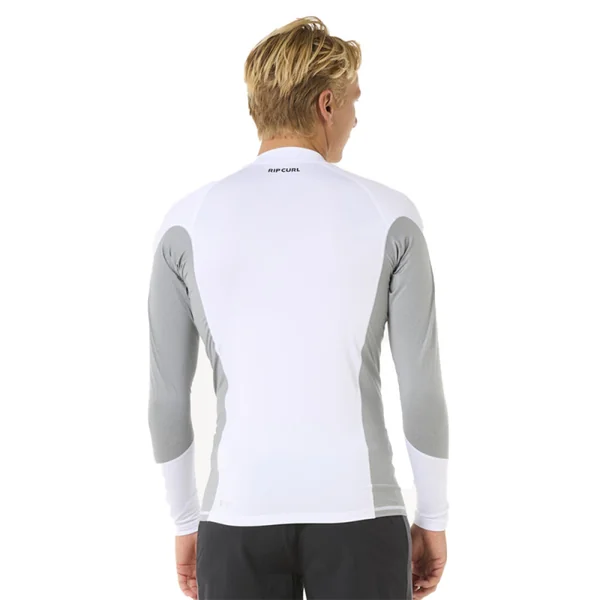 Lycra RIP CURL WAVES Manches Longues Blanc