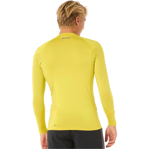 Lycra RIP CURL WAVES Manches Longues UPF Jaune