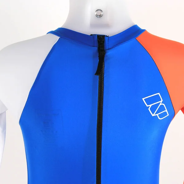 Lycra Tunique Enfant RASHGUARD Manches Longues NEILPRYDE Bleu