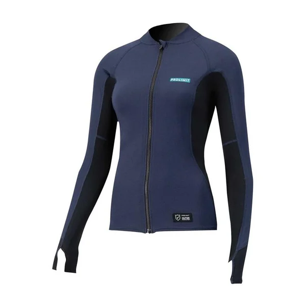 Lycra zippé femme PROLIMIT Quick Dry Top Slateblack