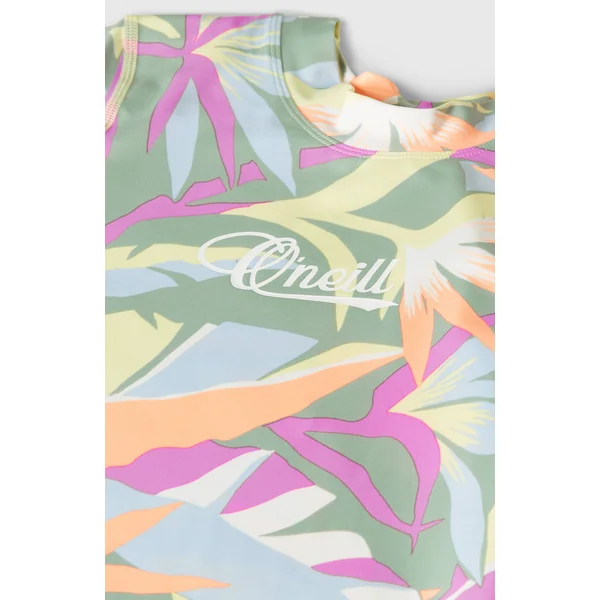 Lycra à manches courtes O'Neill Graphic | Green Wmns Tropicana
