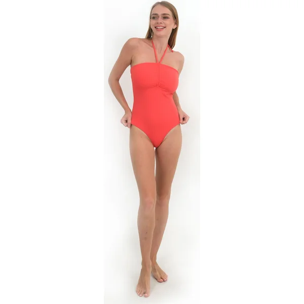 Maillot 1 pièce Sicile rouge