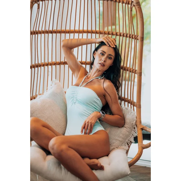 Maillot 1 pièce Sicile turquoise