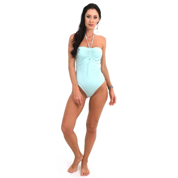 Maillot 1 pièce Sicile turquoise