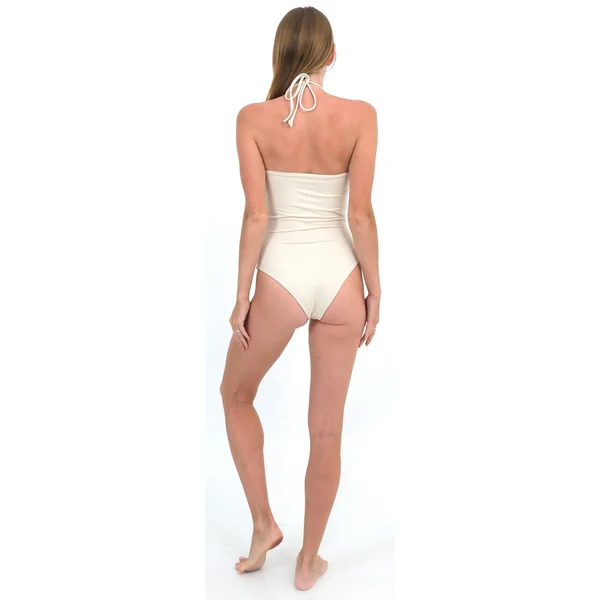 Maillot 1 pièce Sicile écru
