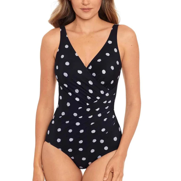 Maillot de bain 1 pièce plongeant