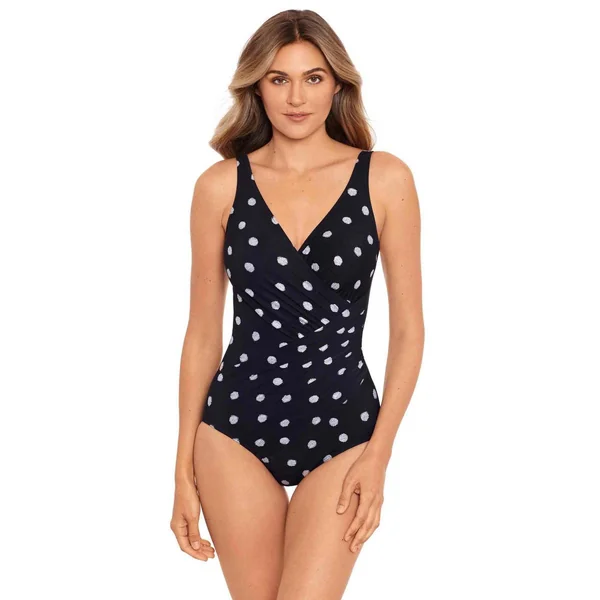 Maillot de bain 1 pièce plongeant