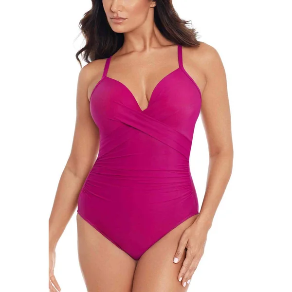 Maillot de bain 1 pièce plongeant