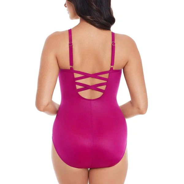 Maillot de bain 1 pièce plongeant