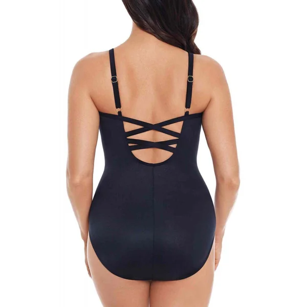 Maillot de bain 1 pièce plongeant