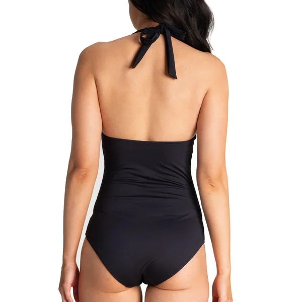 Maillot de bain 1 pièce pour les règles femme Athena noir Athéna