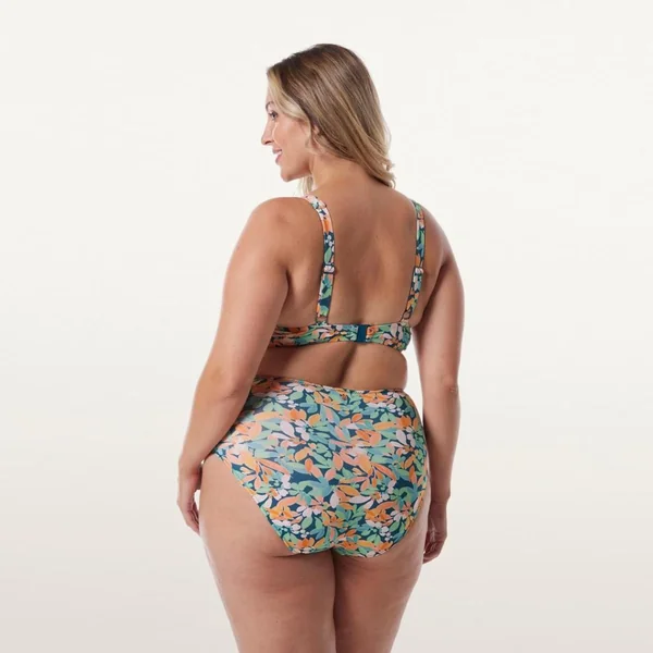 Maillot de bain armaturé vert Fizz Brigitte Bardot