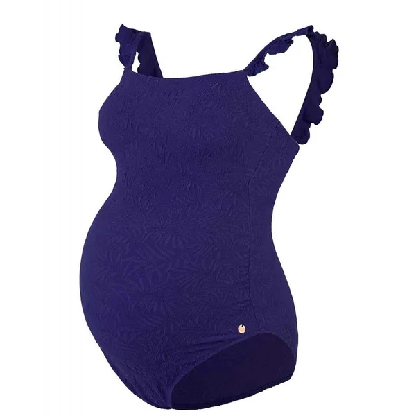 Maillot de bain de grossesse 1 pièce à coques fixes