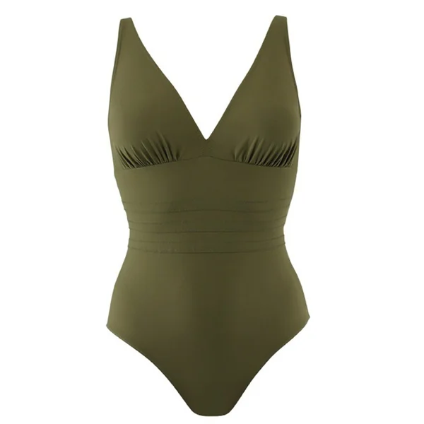 Maillot de bain une pièce sans armatures dos nu