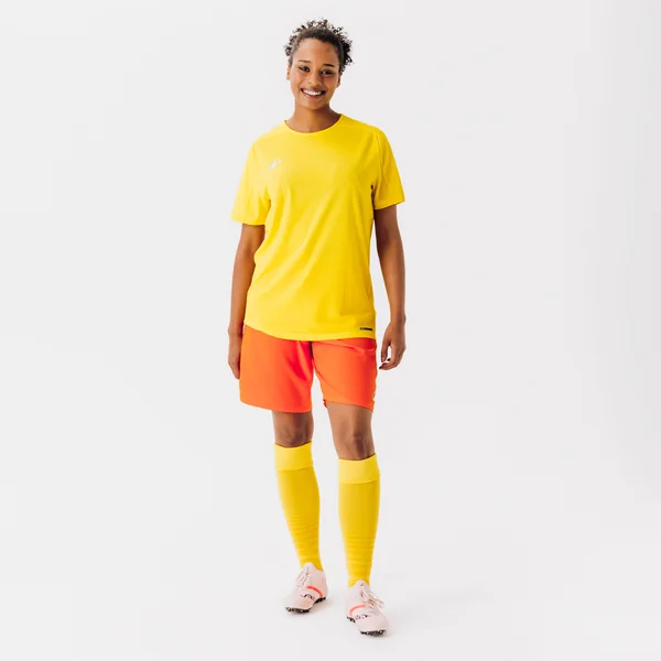 Maillot de football manches courtes viralto club jaune