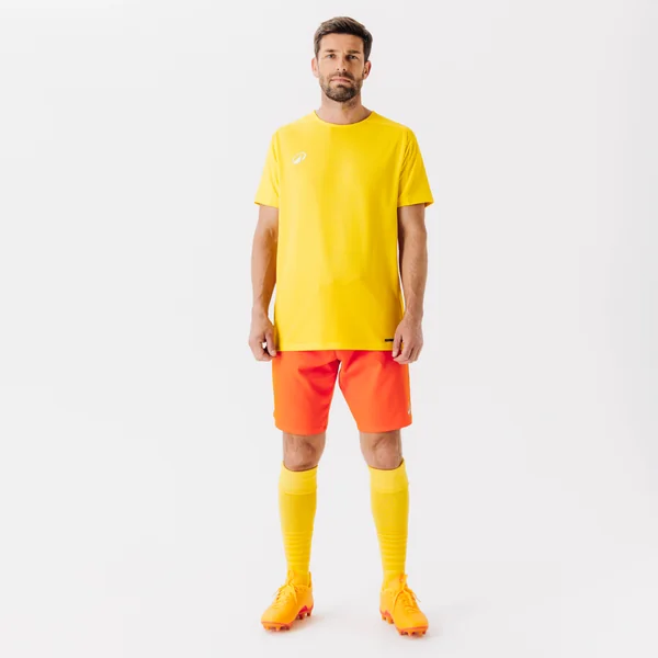Maillot de football manches courtes viralto club jaune