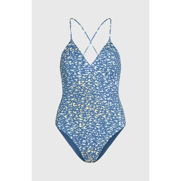 Maillot une pièce Jaida | Yellow Animal Blur