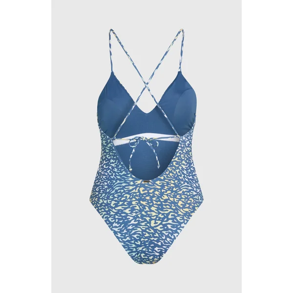 Maillot une pièce Jaida | Yellow Animal Blur