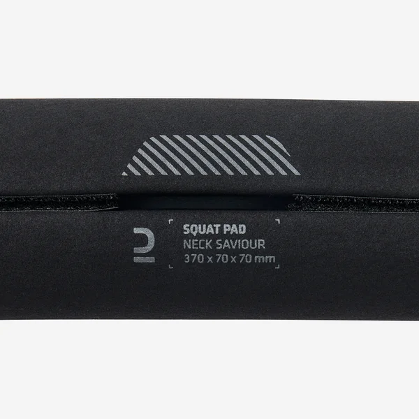 Manchon de musculation pour squat en mousse - squat pad noir