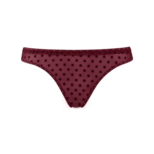 Marlies Dekkers Backstage Boudoir bordeaux culotte string