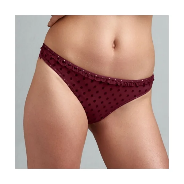 Marlies Dekkers Backstage Boudoir bordeaux culotte string