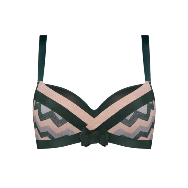 Marlies Dekkers Courage vert/print soutien-gorge rembourré