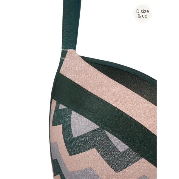 Marlies Dekkers Courage vert/print soutien-gorge rembourré