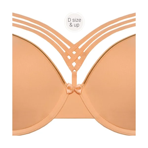 Marlies Dekkers Dame de Paris apricot/gold soutien-gorge rembourré