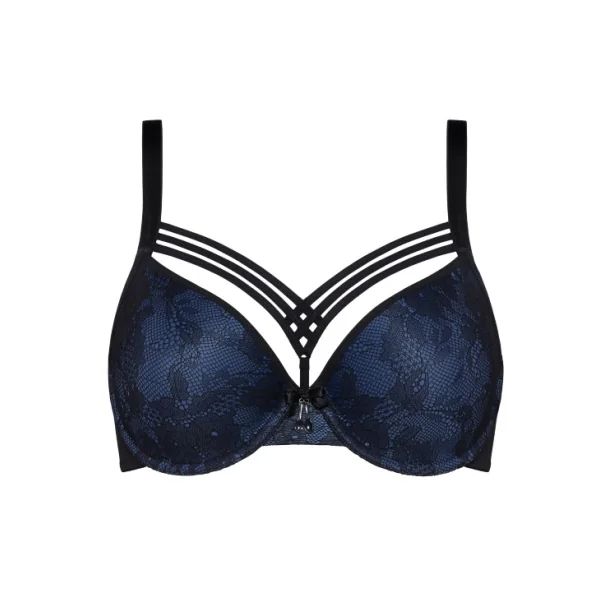 Marlies Dekkers Dame de Paris noir/bleu soutien-gorge rembourré
