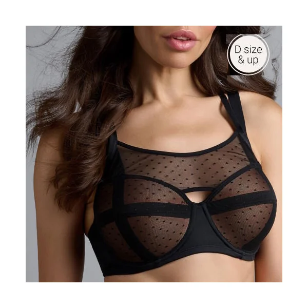 Marlies Dekkers Flash Dance noir soutien-gorge rembourré