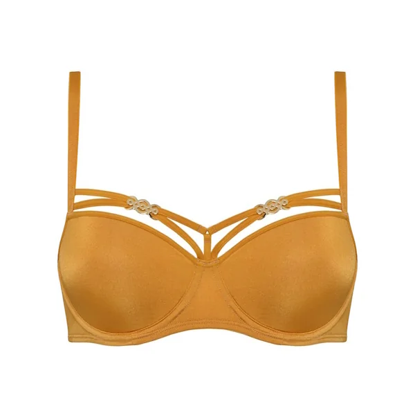Marlies Dekkers Forever Secret jaune ocre soutien-gorge rembourré