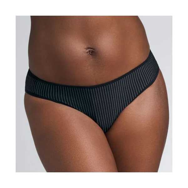 Marlies Dekkers Gloria noir/print slip brésilien