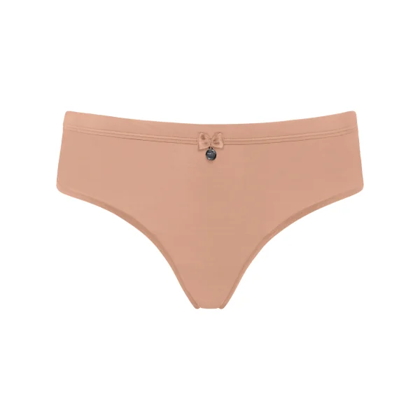 Marlies Dekkers Ms. Bow marron slip brésilien