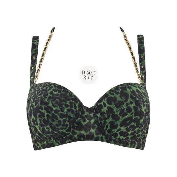Marlies Dekkers Rapsody vert/print soutien-gorge rembourré