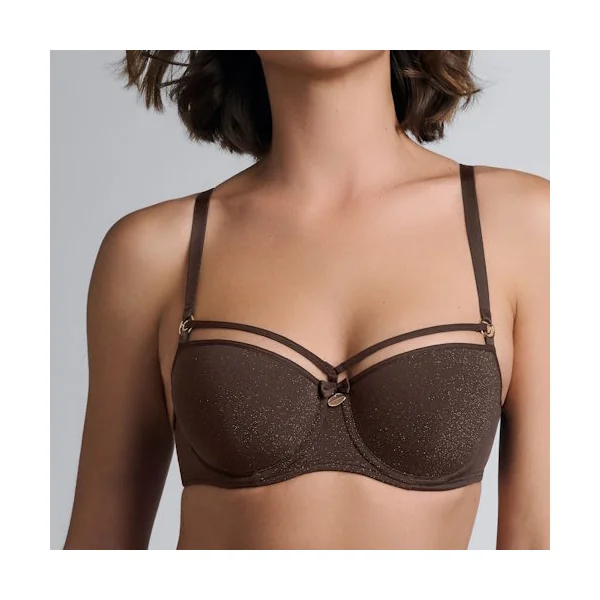 Marlies Dekkers Space Odyssey marron soutien-gorge rembourré