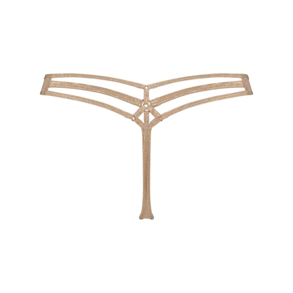 Marlies Dekkers Space Odyssey paillettes d'or culotte string