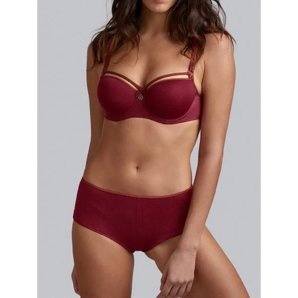 Marlies Dekkers Space Odyssey rouge foncé shortie