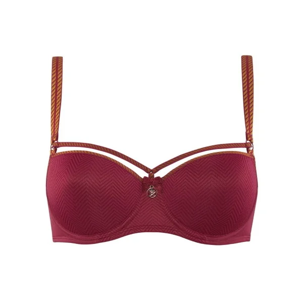 Marlies Dekkers Space Odyssey rouge foncé soutien-gorge rembourré