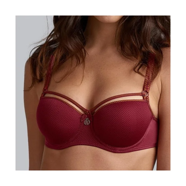 Marlies Dekkers Space Odyssey rouge foncé soutien-gorge rembourré