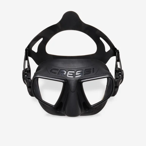 Masque de chasse sous marine et apnee atom cressi noir