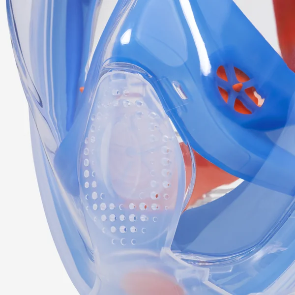 Masque snorkeling de surface easybreath + (>10ans) BLEU
