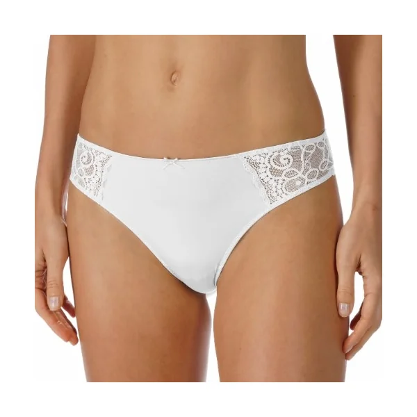 Mey Lingerie Amorous blanc culotte string