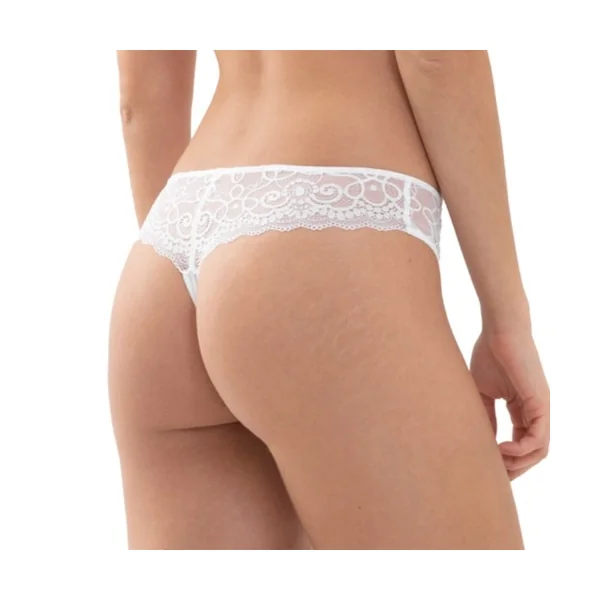 Mey Lingerie Amorous blanc culotte string