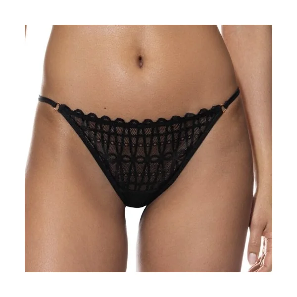 Mey Lingerie Captivating noir culotte string