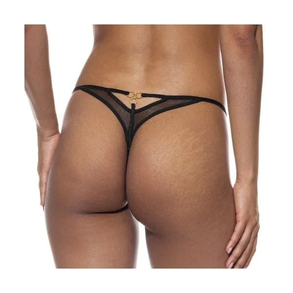 Mey Lingerie Captivating noir culotte string