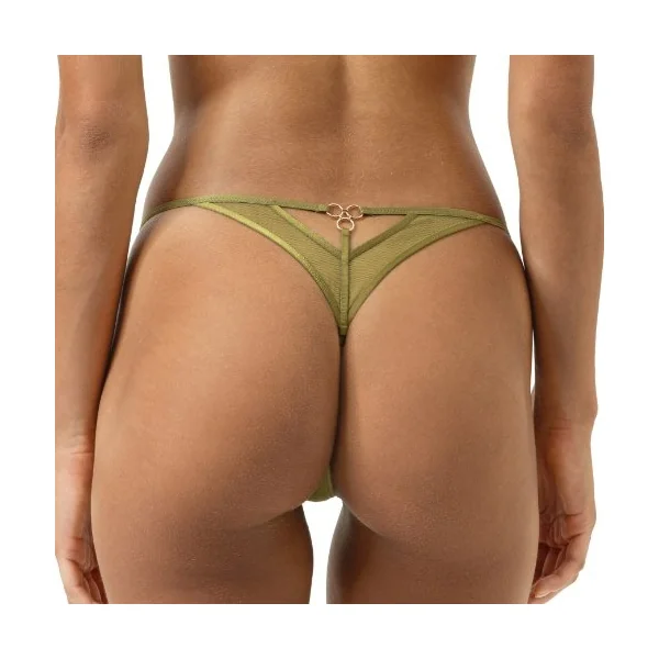 Mey Lingerie Captivating vert culotte string