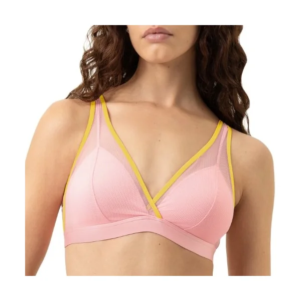 Mey Lingerie Poetry Almost Sheer rose soutien-gorge sans armatures en dentelle